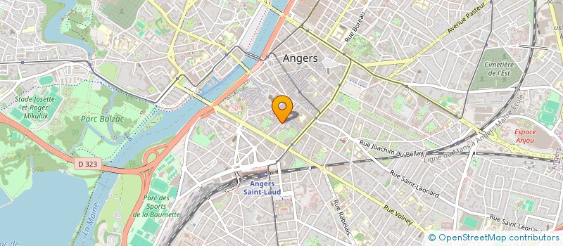 localisation de l'entreprise MONSIEUR SAMY DESORMEAUX à ANGERS