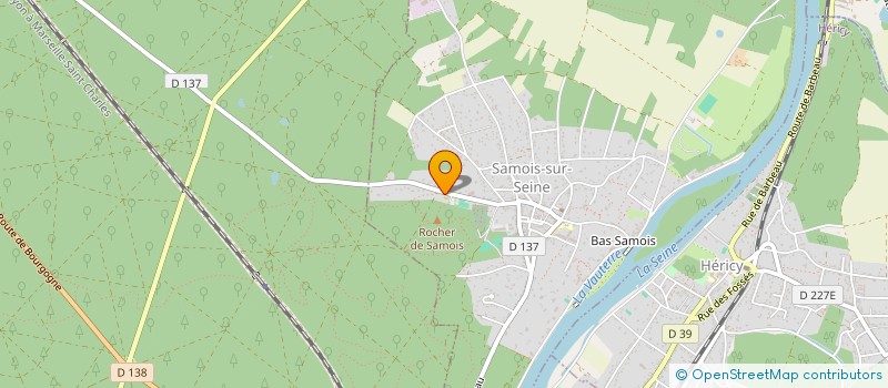 localisation de l'entreprise MONSIEUR SAMY DEVAUX à SAMOIS-SUR-SEINE