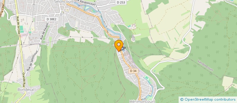 localisation de l'entreprise MONSIEUR SAMY DIDI  HERIMONCOURT