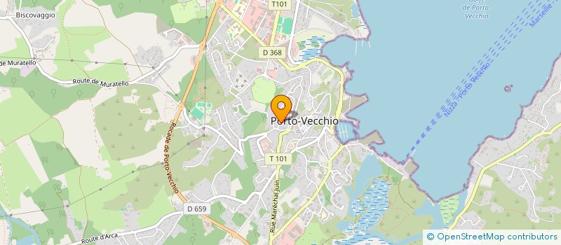 localisation de l'entreprise MONSIEUR SAMY EL HANKOURI à PORTO-VECCHIO