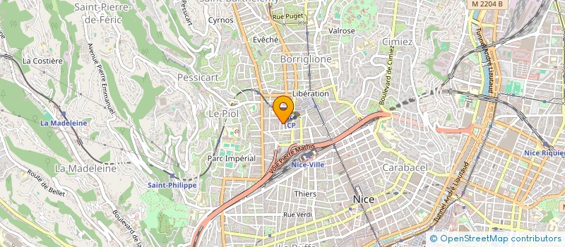 localisation de l'entreprise MONSIEUR SAMY FAKIRI à NICE