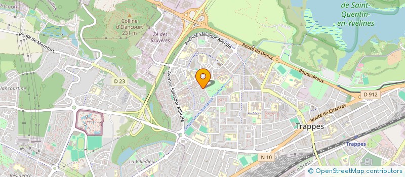 localisation de l'entreprise MONSIEUR SAMY FILLALI  TRAPPES