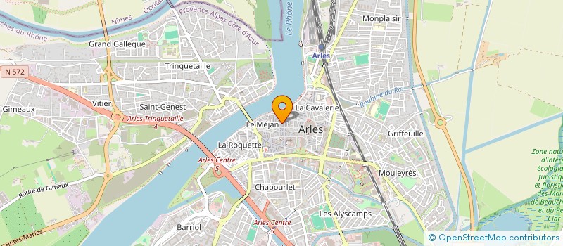 localisation de l'entreprise MONSIEUR SAMY FRANK  ARLES