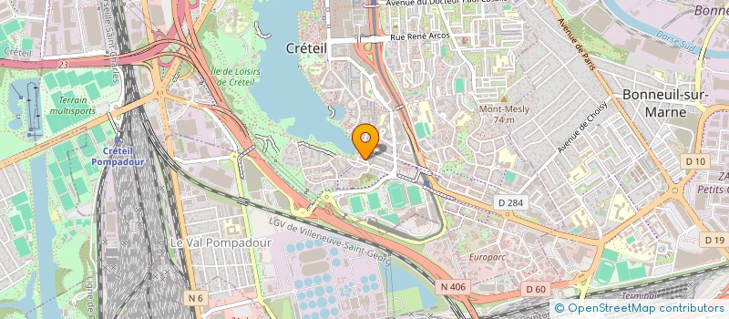 localisation de l'entreprise MONSIEUR SAMY GADBA  CRETEIL