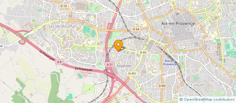 localisation de l'entreprise MONSIEUR SAMY GAFAITI à AIX-EN-PROVENCE
