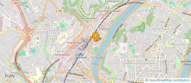 localisation de l'entreprise MONSIEUR SAMY GANA  SAINT-GENIS-LAVAL