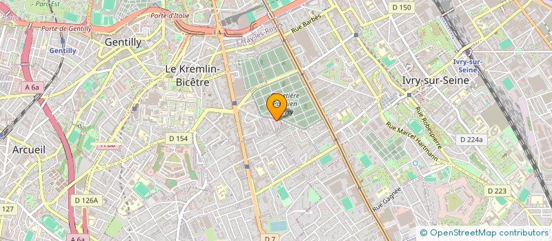 localisation de l'entreprise MONSIEUR SAMY GHARSOULI à LE KREMLIN-BICETRE