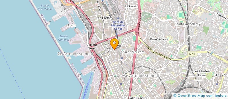 localisation de l'entreprise MONSIEUR SAMY GHERSALLAH à MARSEILLE