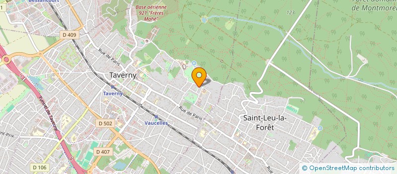 localisation de l'entreprise MONSIEUR SAMY GLUZMAN à TAVERNY