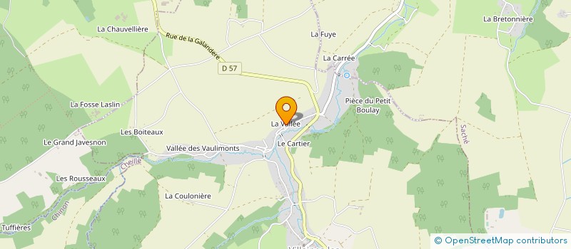 localisation de l'entreprise MONSIEUR SAMY GOUGEARD  VILLAINES-LES-ROCHERS