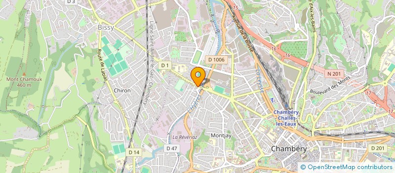 localisation de l'entreprise MONSIEUR SAMY HADJ LARBI  COGNIN