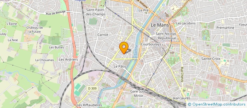 localisation de l'entreprise MONSIEUR SAMY HADRI  LE MANS