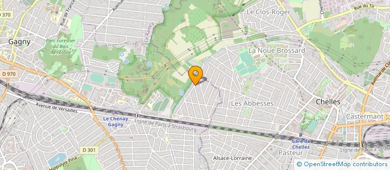 localisation de l'entreprise MONSIEUR SAMY HAMADOUCHE  GAGNY