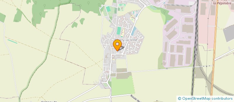 localisation de l'entreprise MONSIEUR SAMY HAMADOUCHE  MARLY-LA-VILLE