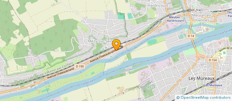 localisation de l'entreprise MONSIEUR SAMY HAMEL  MEZY-SUR-SEINE