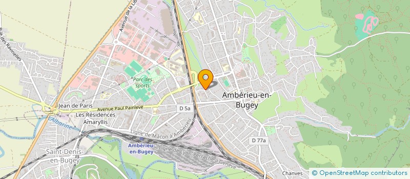 localisation de l'entreprise MONSIEUR SAMY HAMIDAOUI à AMBERIEU-EN-BUGEY