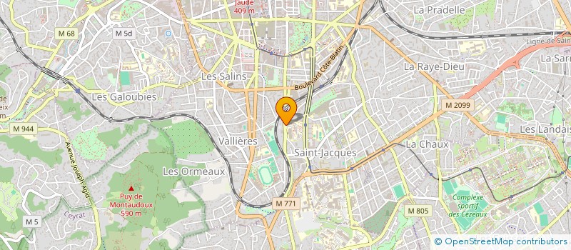 localisation de l'entreprise MONSIEUR SAMY HANI  CLERMONT-FERRAND