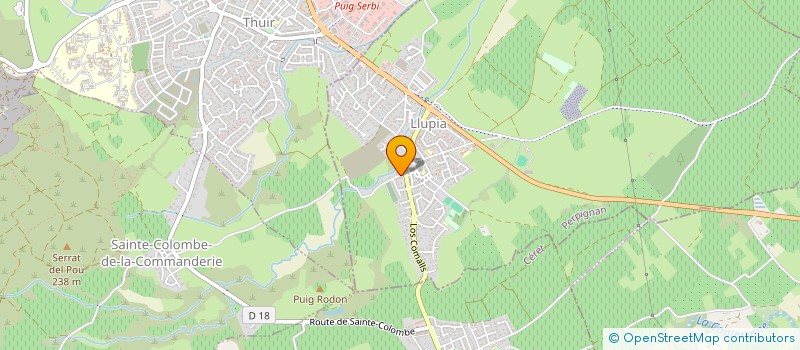 localisation de l'entreprise MONSIEUR SAMY HARLE  LLUPIA