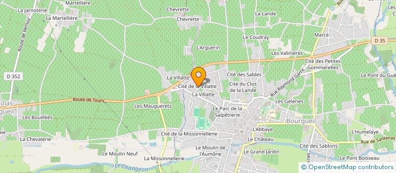 localisation de l'entreprise MONSIEUR SAMY HOGNON  CHOUZE-SUR-LOIRE