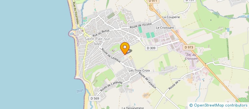 localisation de l'entreprise MONSIEUR SAMY IMSIOUAN  SAINT-PAIR-SUR-MER