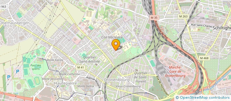 localisation de l'entreprise MONSIEUR SAMY IRGIN à STRASBOURG