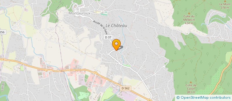 localisation de l'entreprise MONSIEUR SAMY JEROME à MONTAUROUX