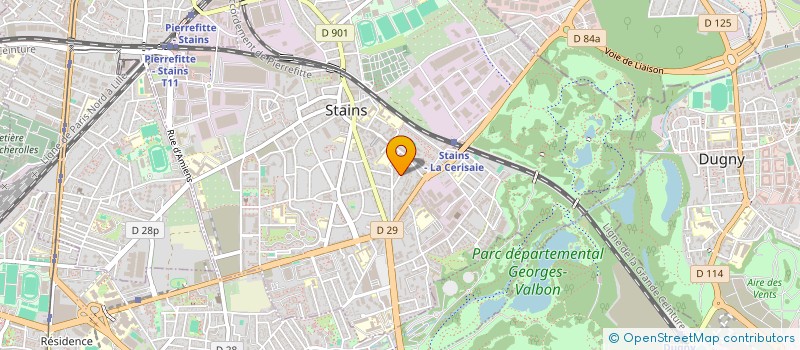 localisation de l'entreprise MONSIEUR SAMY JODDAR à STAINS