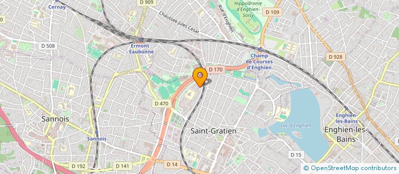 localisation de l'entreprise MONSIEUR SAMY KALIN  AUVERS-SUR-OISE