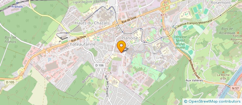 localisation de l'entreprise MONSIEUR SAMY KARIM  BESANCON