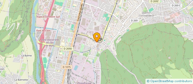 localisation de l'entreprise MONSIEUR SAMY KEFS  LE PONT-DE-CLAIX