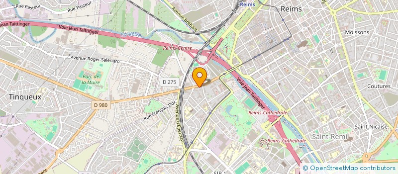 localisation de l'entreprise MONSIEUR SAMY KHOUBAI  REIMS