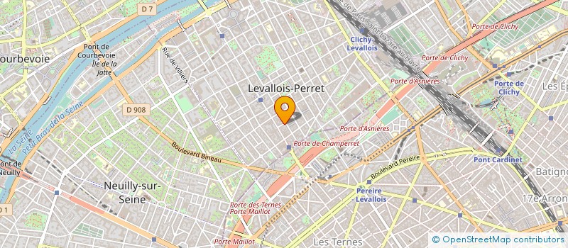 localisation de l'entreprise MONSIEUR SAMY KOUNA à LEVALLOIS-PERRET