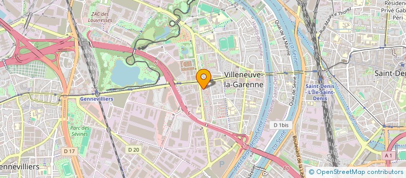 localisation de l'entreprise MONSIEUR SAMY LAHCENE à VILLENEUVE-LA-GARENNE