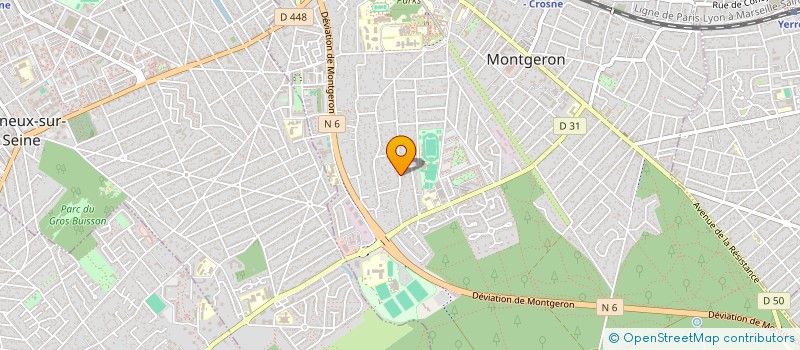 localisation de l'entreprise MONSIEUR SAMY LEKKAM à MONTGERON