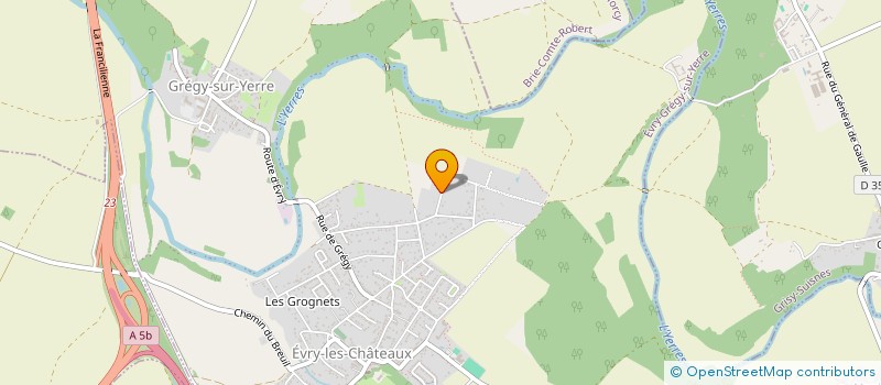 localisation de l'entreprise MONSIEUR SAMY MAOLE à EVRY-GREGY-SUR-YERRE