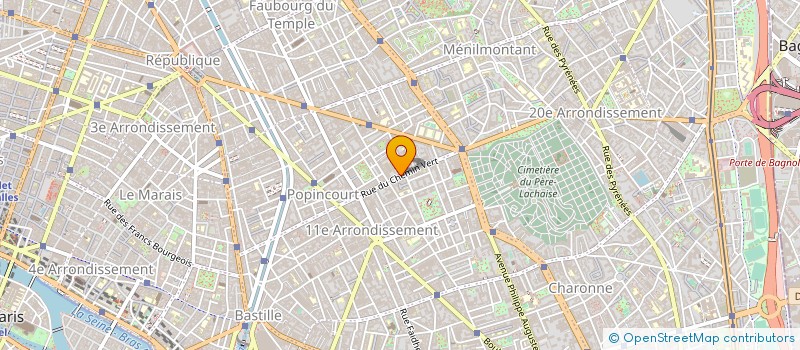 localisation de l'entreprise MONSIEUR SAMY MARTINEZ  PARIS