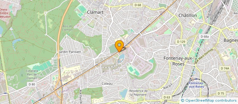 localisation de l'entreprise MONSIEUR SAMY MEDROMI à CLAMART