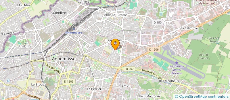 localisation de l'entreprise MONSIEUR SAMY MEGUIRECHE  ANNEMASSE