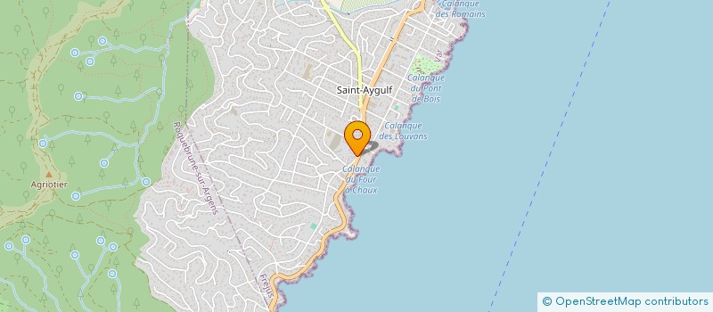 localisation de l'entreprise MONSIEUR SAMY MOHAMMED-DAHMANE à FREJUS