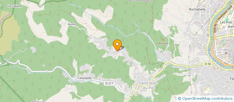 localisation de l'entreprise MONSIEUR SAMY MOTTO ROS  SAINT-JEAN-DU-PIN