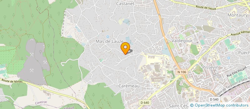 localisation de l'entreprise MONSIEUR SAMY MOUMENI  NIMES