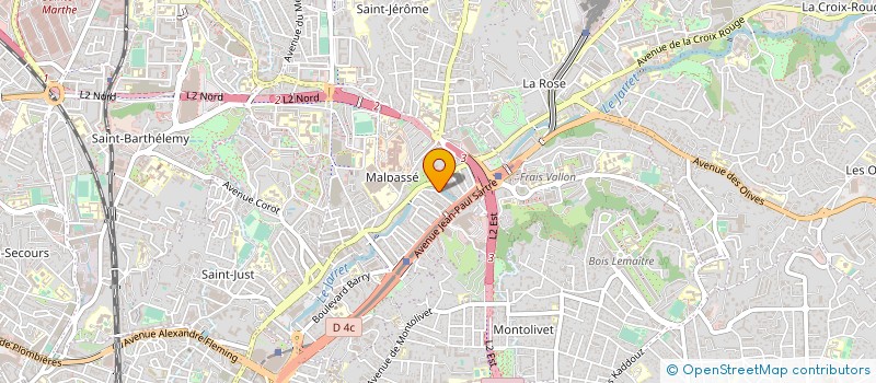 localisation de l'entreprise MONSIEUR SAMY NOURI à MARSEILLE