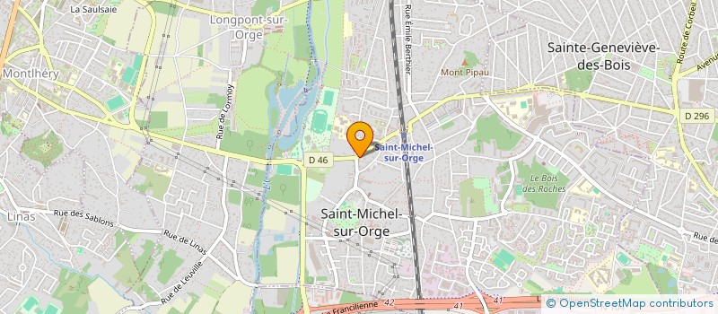 localisation de l'entreprise MONSIEUR SAMY OUALI à SAINT-MICHEL-SUR-ORGE