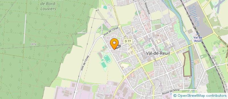 localisation de l'entreprise MONSIEUR SAMY OUANES à VAL-DE-REUIL