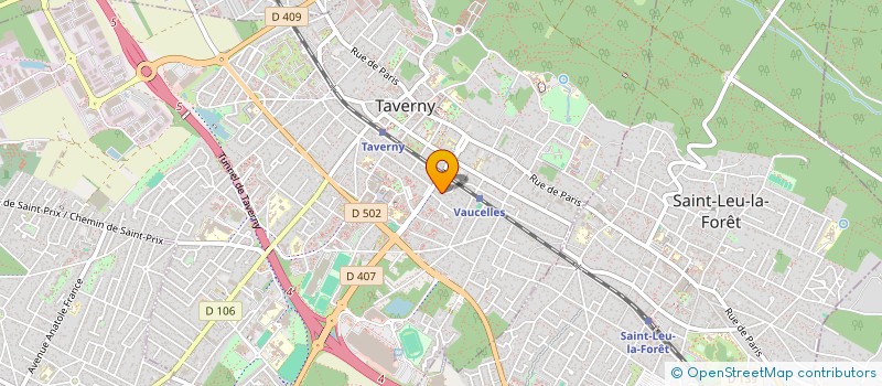 localisation de l'entreprise MONSIEUR SAMY OUICHER  TAVERNY