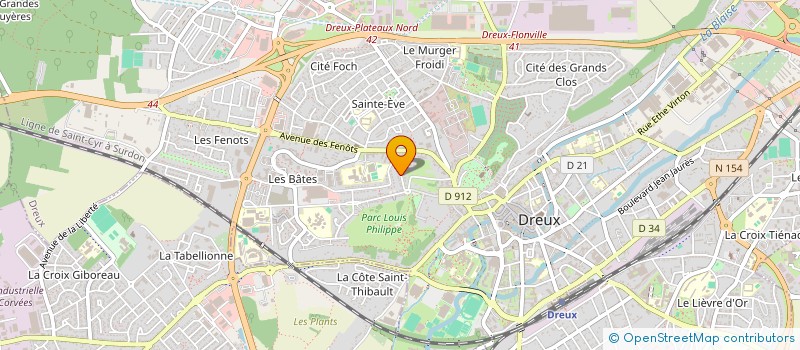 localisation de l'entreprise MONSIEUR SAMY OUZED à DREUX