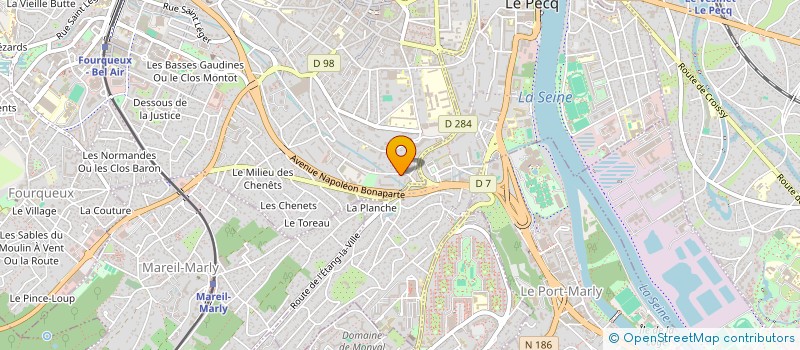 localisation de l'entreprise MONSIEUR SAMY RABIA  SAINT-GERMAIN-EN-LAYE