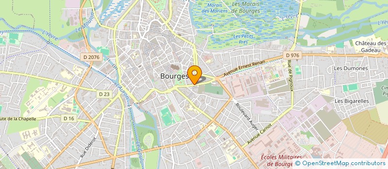 localisation de l'entreprise MONSIEUR SAMY ROUDOT à BOURGES
