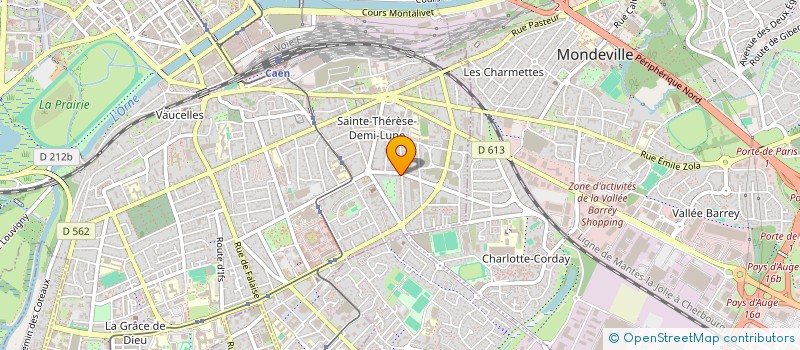 localisation de l'entreprise MONSIEUR SAMY ROUINA à CAEN
