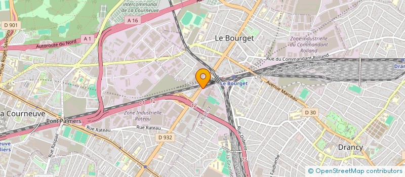 localisation de l'entreprise MONSIEUR SAMY SADDOUR à LA COURNEUVE